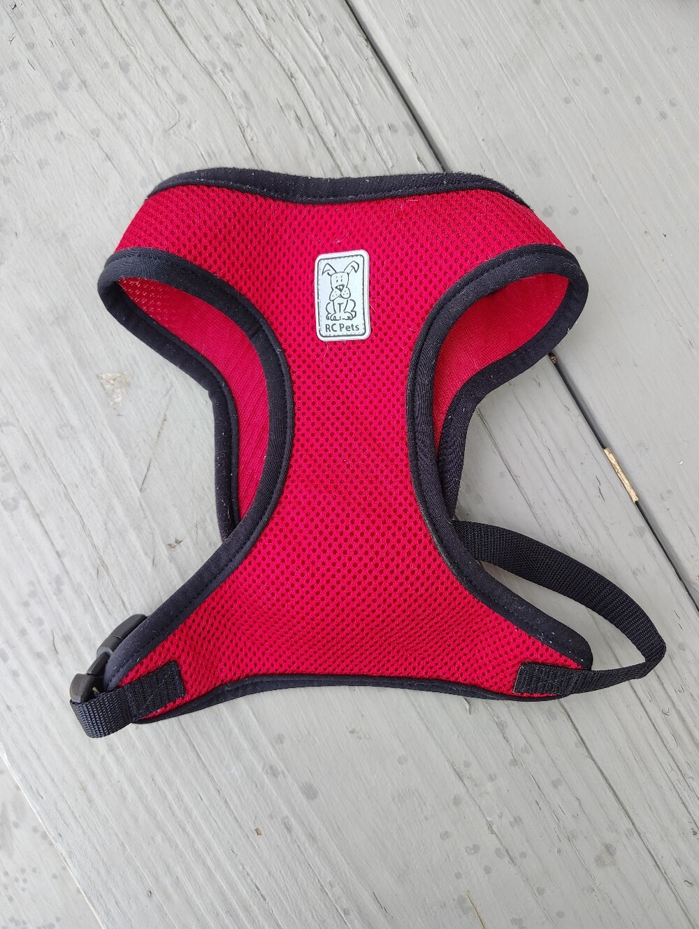 RC Pets Red Mesh Dog Harness - Size Medium